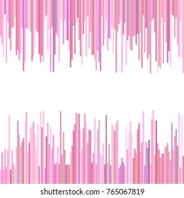 Modern geometrical background from vertical stripe pattern in pink tones - vector graphic design