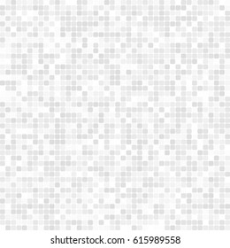 Modern geometrical grey halftone background of bright glowing perspective with squares. Gorgeous graphic image template white black tone. Abstract vector Illustration eps10 for your business brochure