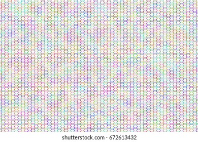 Modern geometrical hexagon background pattern abstract. Style of mosaic or tile. Vector illustration graphic.