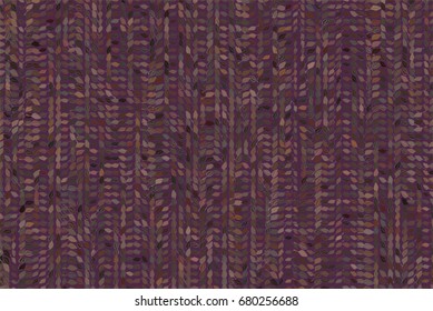 Modern geometrical leaves drawing background pattern abstract. Style of mosaic or tile. Vector illustration graphic.