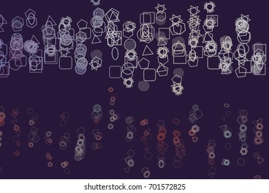 Modern geometrical mixed background pattern abstract. Vector illustration graphic.