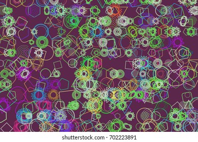 Modern geometrical mixed background pattern abstract. Vector illustration graphic.