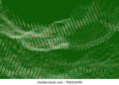 Modern geometrical motion, particle or random background pattern abstract. Vector illustration graphic.
