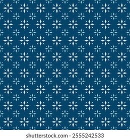 Modern geometrical pattern blue background