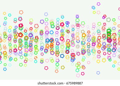 Modern geometrical pentagon background pattern abstract. Vector illustration graphic.