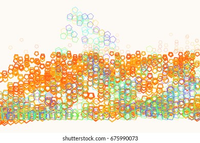 Modern geometrical pentagon background pattern abstract. Vector illustration graphic.