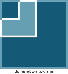Modern Geometrical Square Design Template 