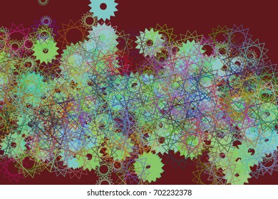 Modern geometrical star background pattern abstract. Vector illustration graphic.