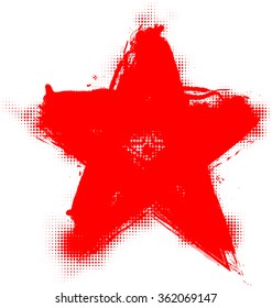Modern Geometrical Star Design Template . Logo Vector 