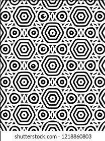 Modern geometrical stylish vector pattern decorative tile design for creative ideas