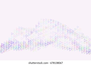 Modern geometrical triangle background pattern abstract. Vector illustration graphic.