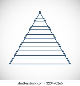 Modern Geometrical Triangle Design Template .