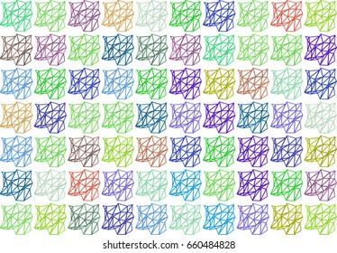 Modern geometrical triangle strip background pattern abstract. Style of mosaic or tile. Vector illustration graphic.