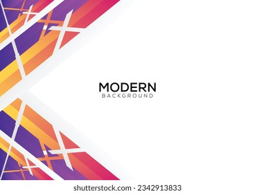 diseño de fondo abstracto de geometría moderna colorido