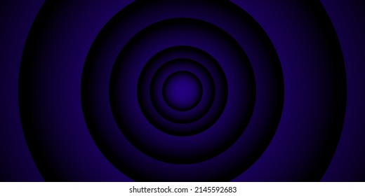 Modern geometry abstract circle background with dark blue background design. Vector Eps 10