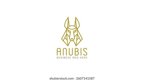 Modern Geometry Ancient Anubis Logo