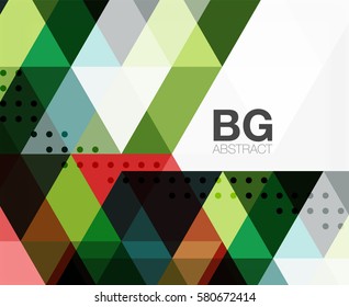 Modern geometry background. Vector template background for workflow layout, diagram, number options or web design