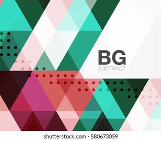 Modern geometry background. Vector template background for workflow layout, diagram, number options or web design