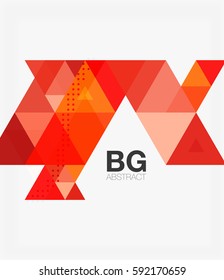 Modern geometry background. Vector template background for workflow layout, diagram, number options or web design