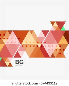 Modern geometry background. Vector template background for workflow layout, diagram, number options or web design