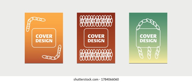 Modern geometry backgrounds for your cover design