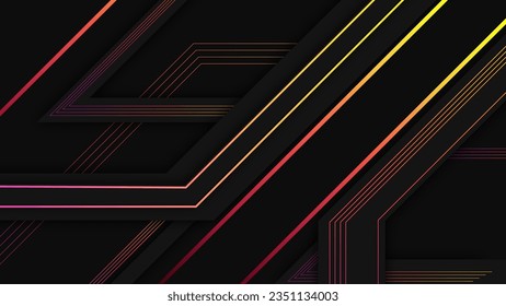 modern geometry  creative, futuristic motion fabric graphic