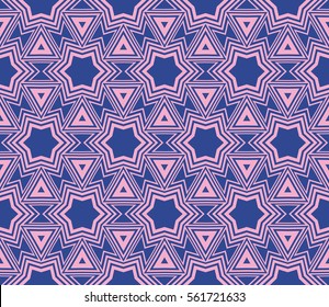 Modern Geometry ornament. Seamless Vector illustration. Decorative texture for design wallpaper, web page, banner, flyer.