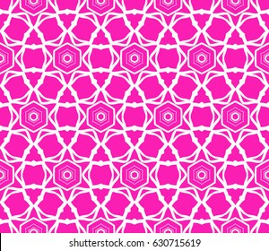 Modern Geometry ornament. Seamless Vector illustration. Decorative texture for design wallpaper, web page, banner, flyer.