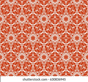 Modern Geometry ornament. Seamless Vector illustration. Decorative texture for design wallpaper, web page, banner, flyer.
