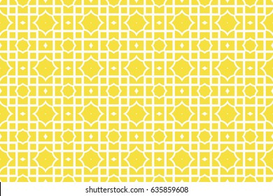 Modern Geometry ornament. Seamless Vector illustration. Decorative texture for design wallpaper