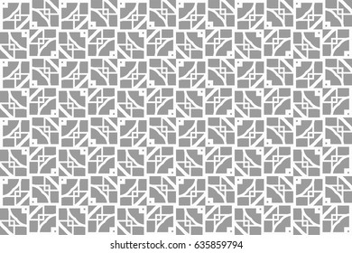 Modern Geometry ornament. Seamless Vector illustration. Decorative texture for design wallpaper