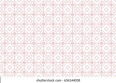 Modern Geometry ornament. Seamless Vector illustration. Decorative texture for design wallpaper