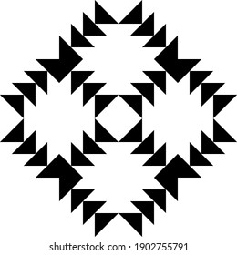 Patrón de geometría moderna, fondo abstracto en blanco y negro, impresión a la moda, textura retro monocroma.