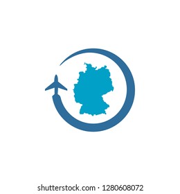 modern  Germany  Business And Travel Logo Design Inspiration