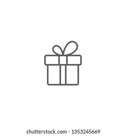 Modern Gift Icons for electronic commerce store shopping business internet company with high end look
