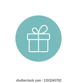 Modern Gift Icons for electronic commerce store shopping business internet company with high end look