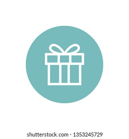 Modern Gift Icons for electronic commerce store shopping business internet company with high end look