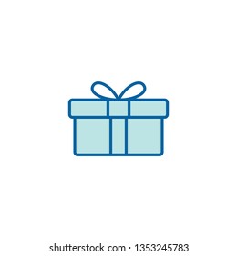 Modern Gift Icons for electronic commerce store shopping business internet company with high end look