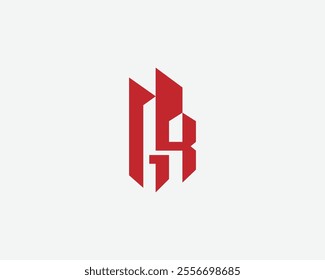 Modern Gladiator Buildign Logo design