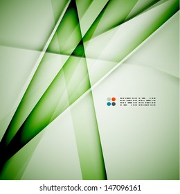 Modern glass straight lines