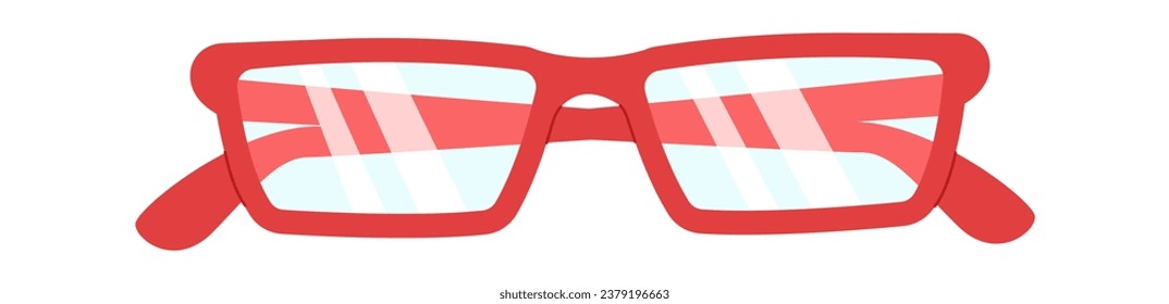 Modern Glasses Accessory Vector Illustration