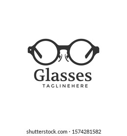 Modern Glasses, Eyeglasses, Spectacles, Glimmers, Peepers Logo Icon Sign Symbol Vector Illustration Design for company, brand identity, corporate, creative industry, business isolated white background