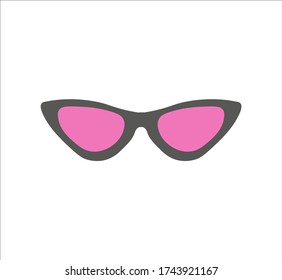 modern glasses. Illustrator for web and mobile design.