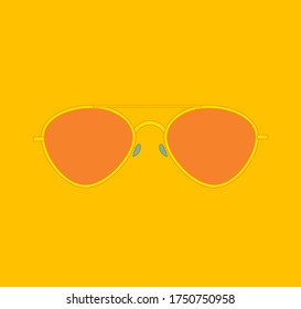 modern glasses. Illustrator for web and mobile design.