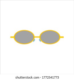 modern glasses. Illustrator for web and mobile design.