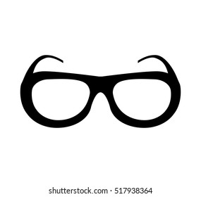 modern glasses isolated icon vector illustration design