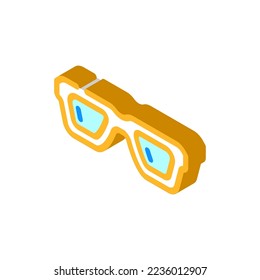 modern glasses optical isometric icon vector. modern glasses optical sign. isolated symbol illustration