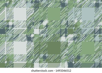 Modern glitch background. Color geometric abstract pattern vector. Damage lines glitches effect wallpaper. Grunge texture plaid.