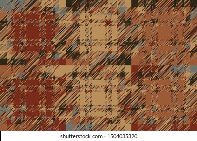 Modern glitch background. Color geometric abstract pattern vector. Damage lines glitches effect wallpaper. Grunge texture plaid.