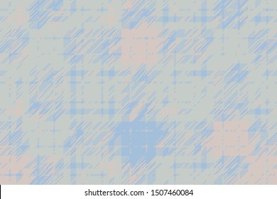 Modern glitch background. Color geometric abstract pattern vector. Damage lines glitches effect wallpaper. Grunge texture plaid.